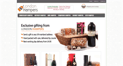 Desktop Screenshot of londonhampers.com